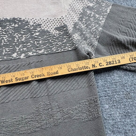 VTG OK Crusader Reef Sweater Mens L Beige Grey Embroidered Golfer Sport Grandpa - Picture 14 of 15